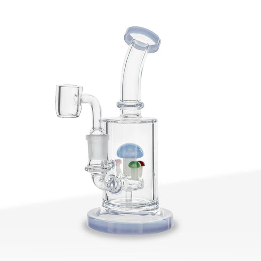 7" Color Trim Rig With Mushroom Percolator