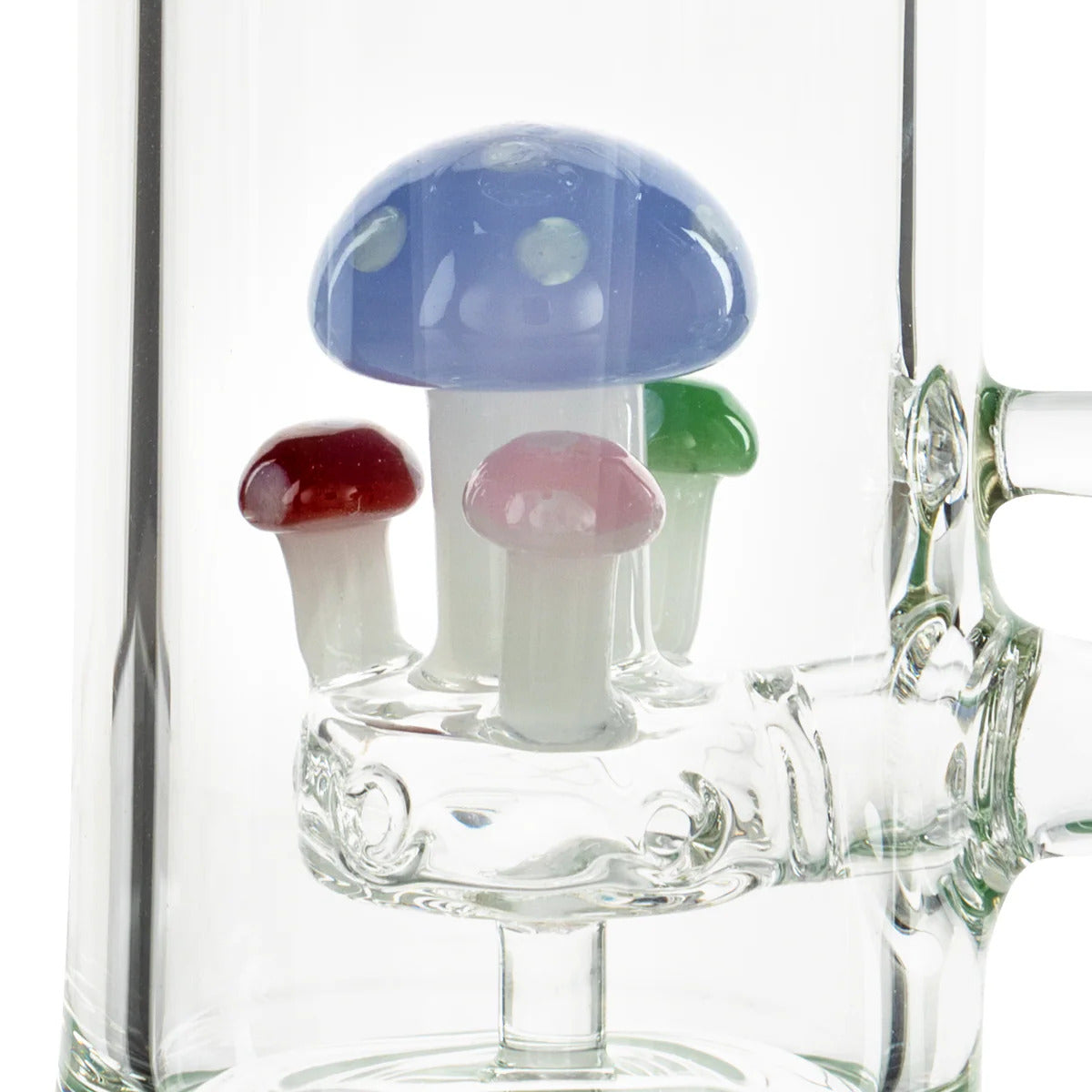 7" Color Trim Rig With Mushroom Percolator