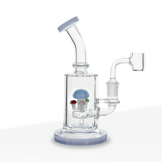7" Color Trim Rig With Mushroom Percolator