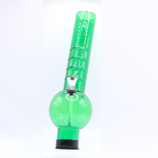 Gas Mask Acrylic Water Pipe Attachment, 10"