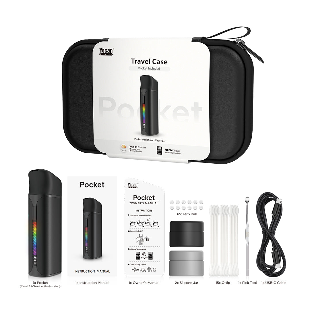 Pocket Portable Dab Rig with Travel Case