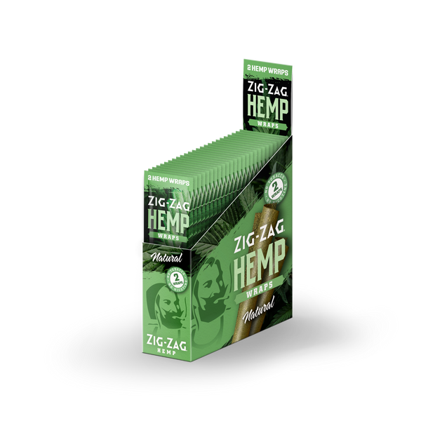 Zig-Zag- Hemp Blunt Wrap Bulk (25 units)
